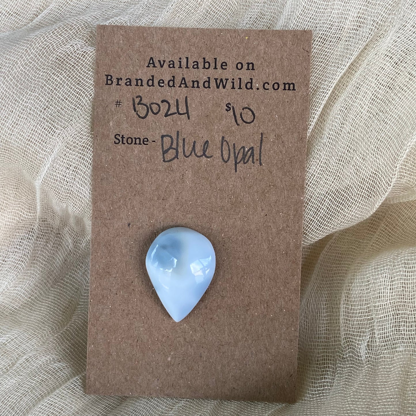 Blue Opal Cabochon - B024