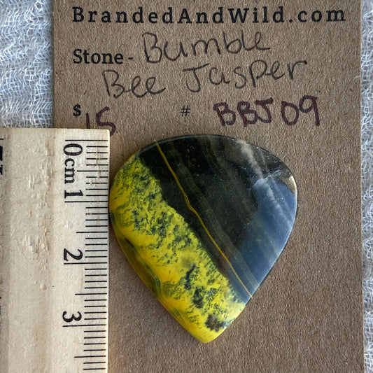 Bumblebee Jasper Cabochon - BBJ09
