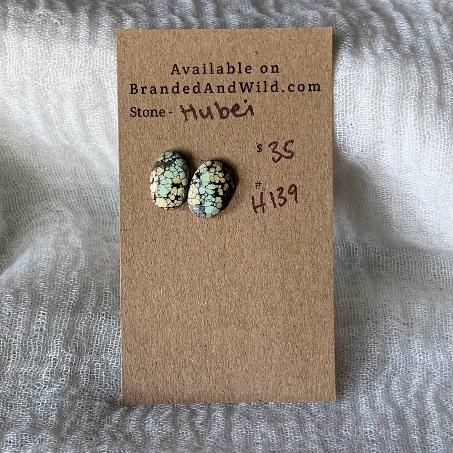 Hubei Turquoise Cabochon - H139