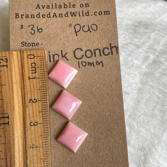 Pink Conch Cabochon - PC10