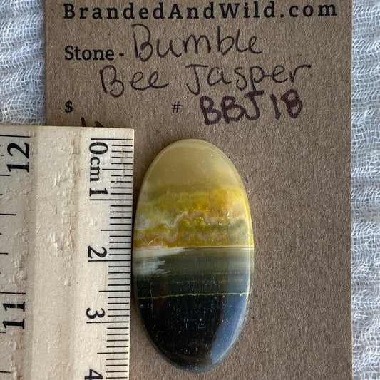 Bumblebee Jasper Cabochon - BBJ18