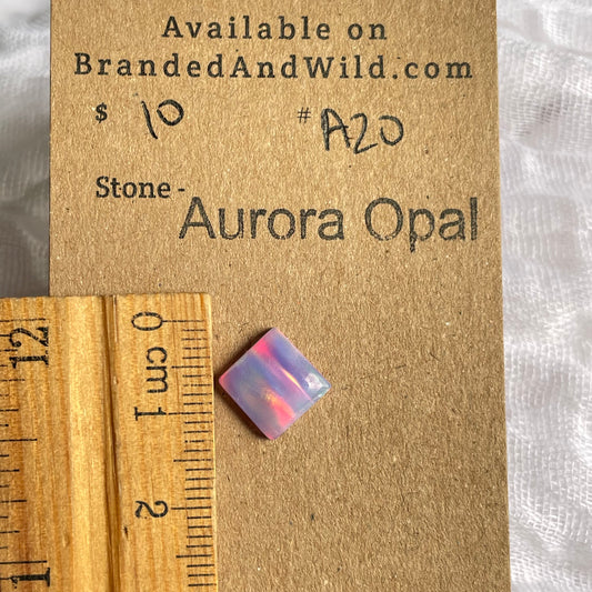 Aurora Opal Cabochon - A20 76D2A202-56CE-4865-B5A8-7F6F96DE8F6D Brandedandwild.com