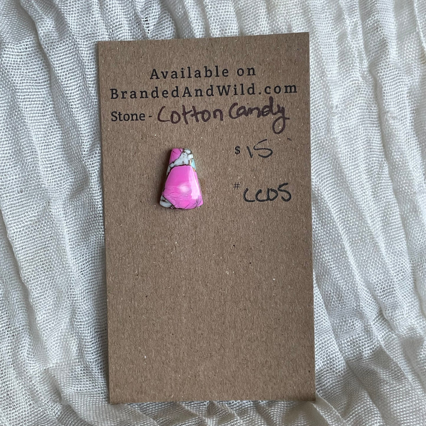 Cotton Candy Cabochon - CC05 76E0EB24-C4AC-4B07-A173-F7E90B7DF8A5 Brandedandwild.com