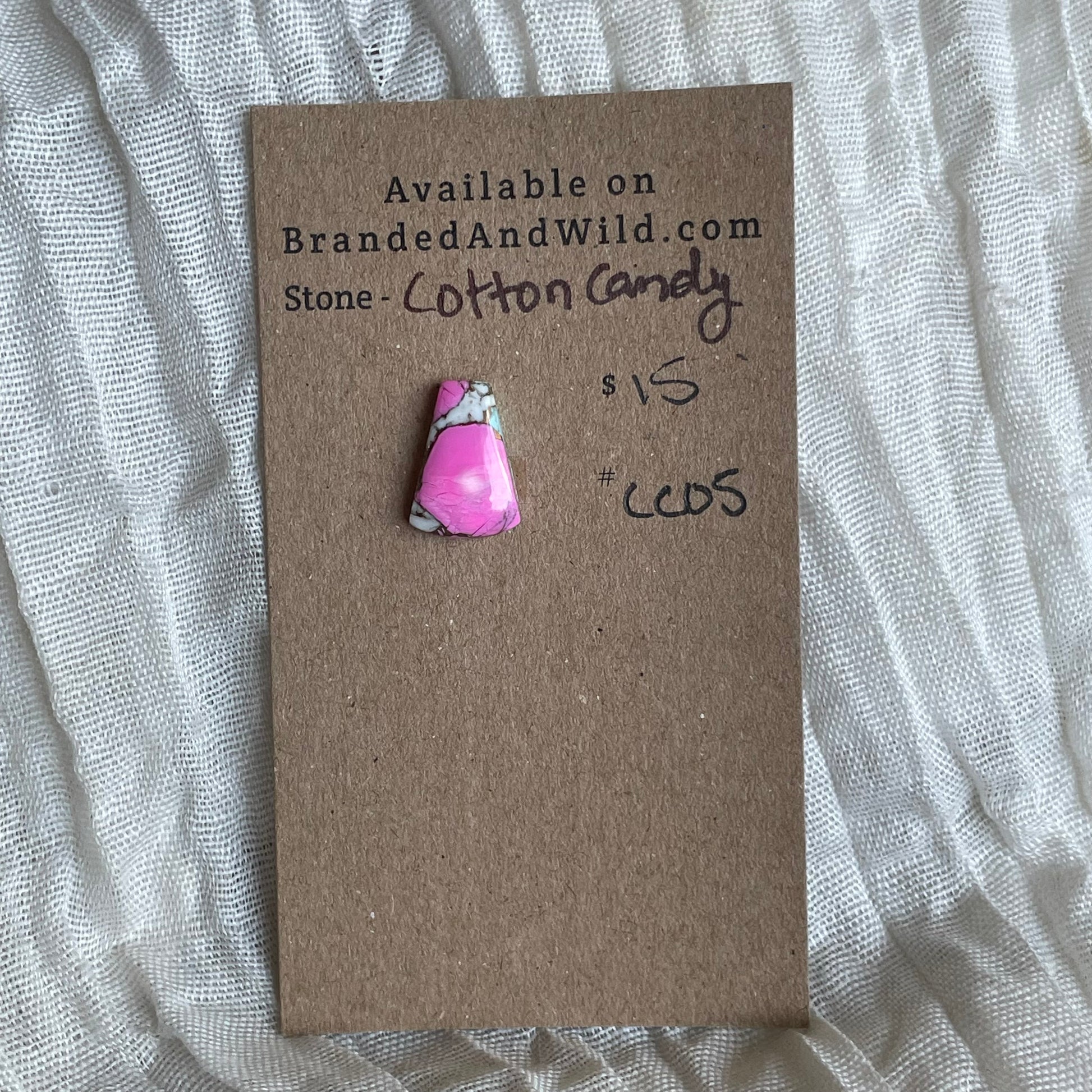 Cotton Candy Cabochon - CC05 76E0EB24-C4AC-4B07-A173-F7E90B7DF8A5 Brandedandwild.com