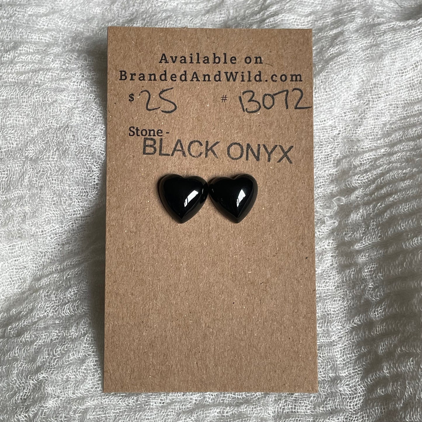 Black Onyx - Cabochon - BO72