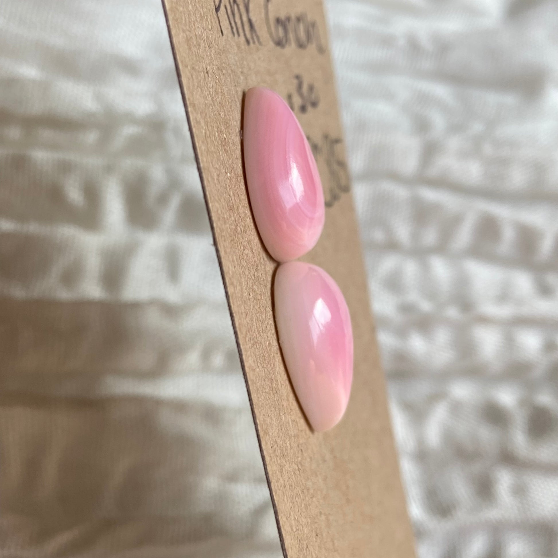 Pink Conch Cabochon - PC85 774DBDA9-ED27-4526-888B-35CC58F26CBB Brandedandwild.com
