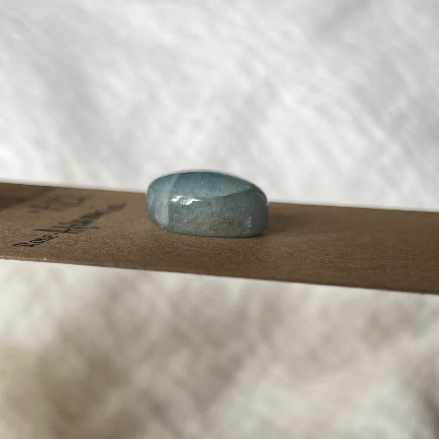 Aquamarine Cabochon AQ2 776DFBE1-D2C7-4562-B137-F9D937673A7C Brandedandwild.com