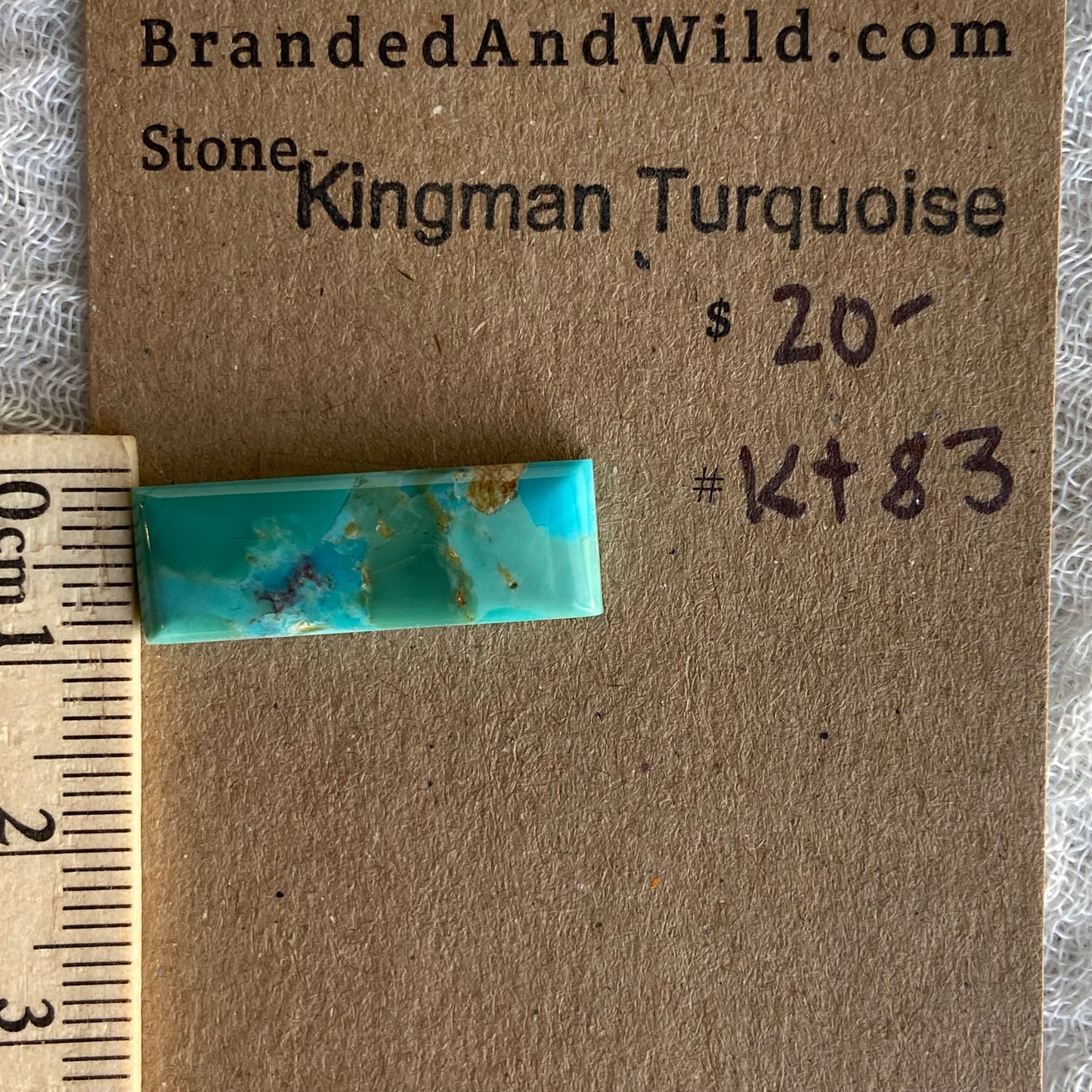 Kingman Turquoise Cabochon - KT83
