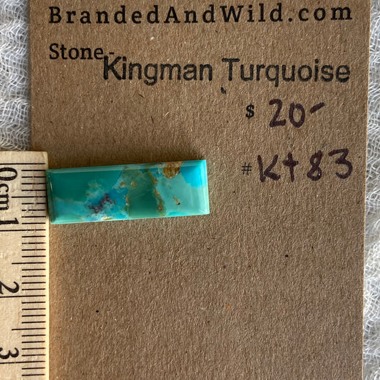 Kingman Turquoise Cabochon - KT83
