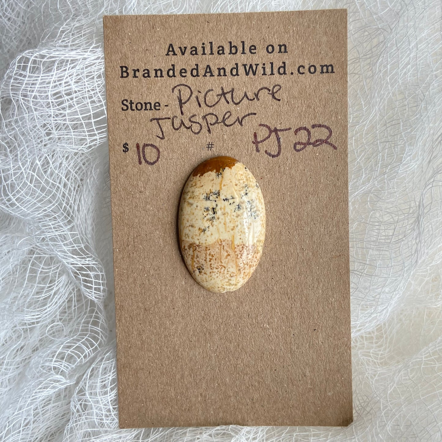 Picture Jasper Cabochon - PJ22