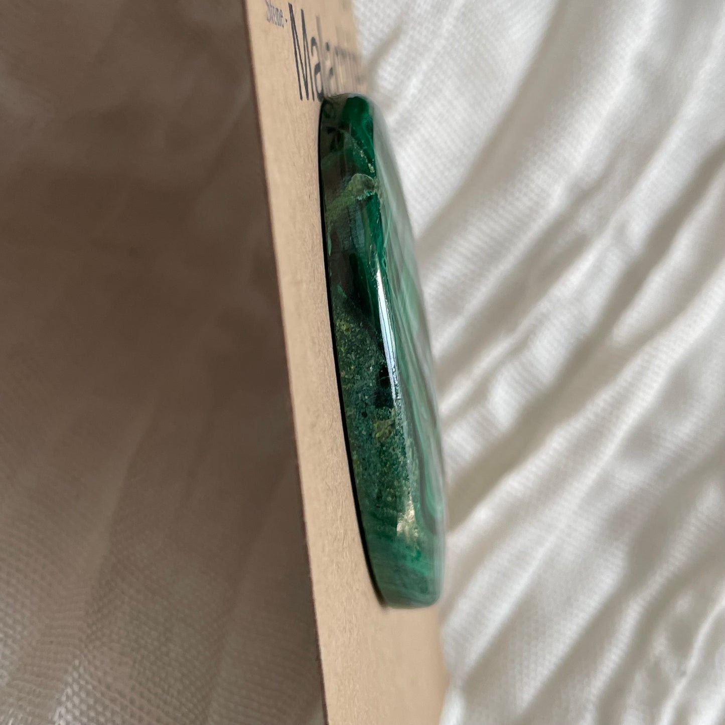 Malachite Cabochon - M24 778E1F24-F17F-4F28-AD4F-AE456459CE8D Brandedandwild.com