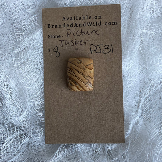 Picture Jasper Cabochon - PJ31