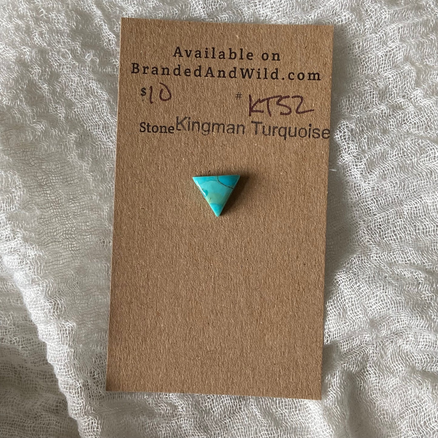 Kingman Turquoise Cabochon - KT52