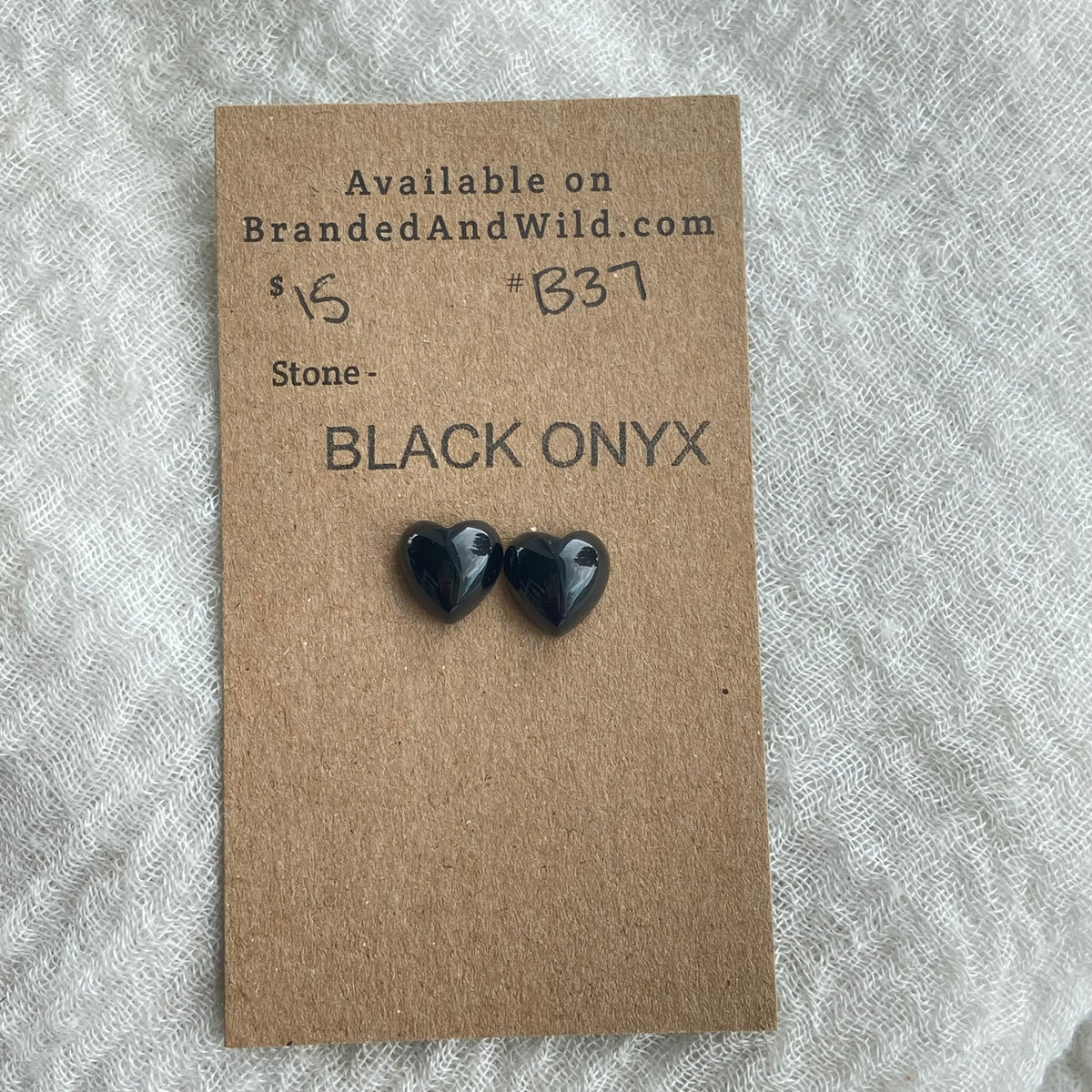 Black Onyx - Cabochon - B37