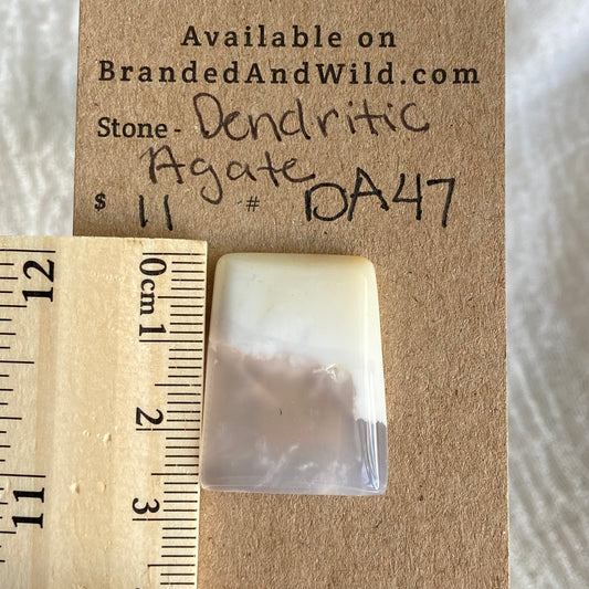 Dendritic Agate Cabochon - DA47