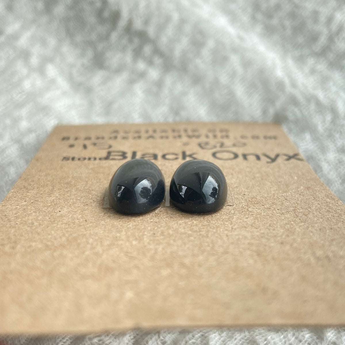 Black Onyx - Cabochon - B20