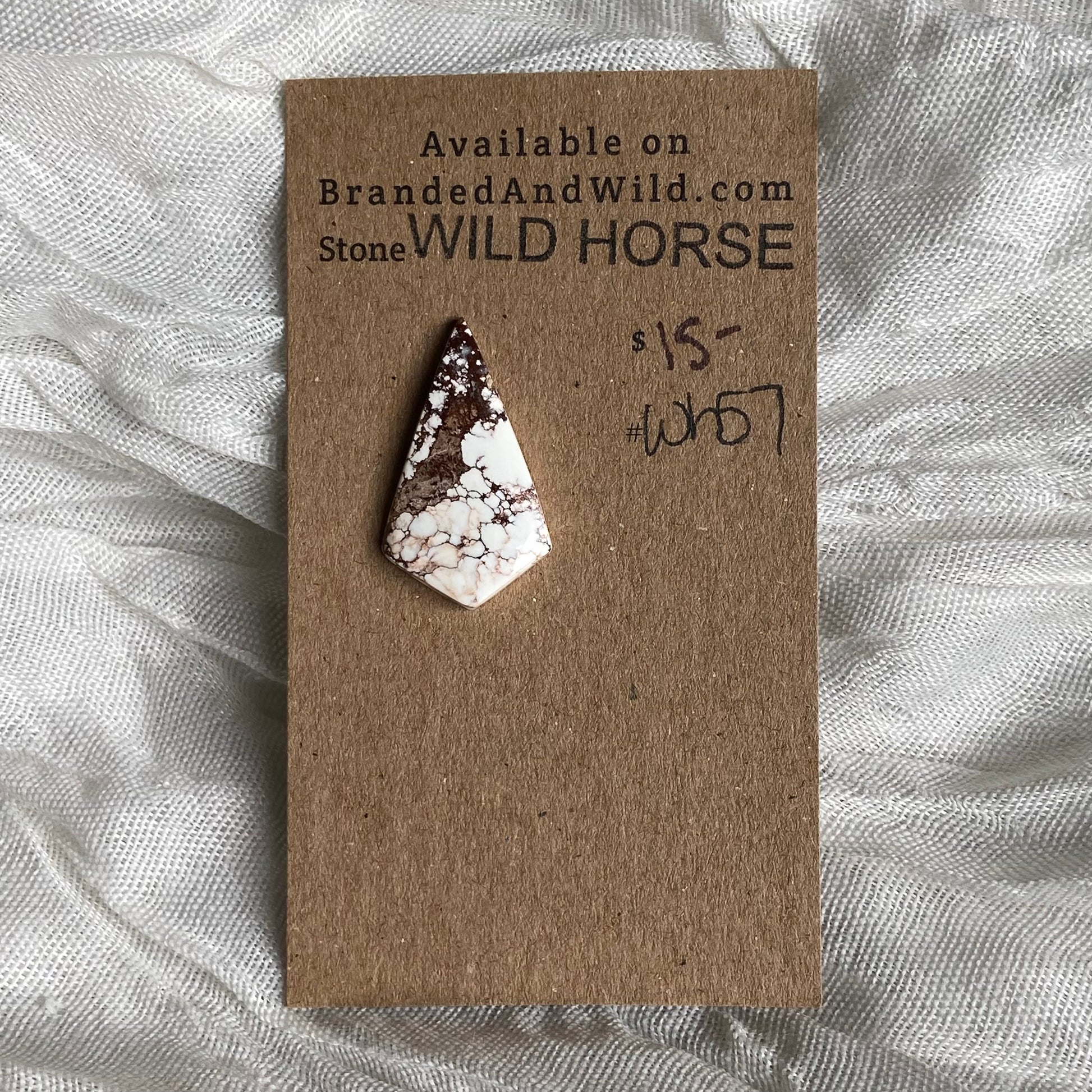 Wild Horse Cabochon - WH57 77F54C01-2610-4621-A975-F9ACC910A066 Brandedandwild.com