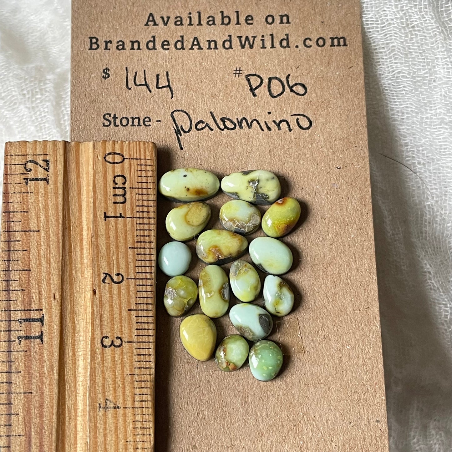 Palomino Cabochon - P06 782A1D9A-8BCA-461E-910A-7D2625A7219E Brandedandwild.com