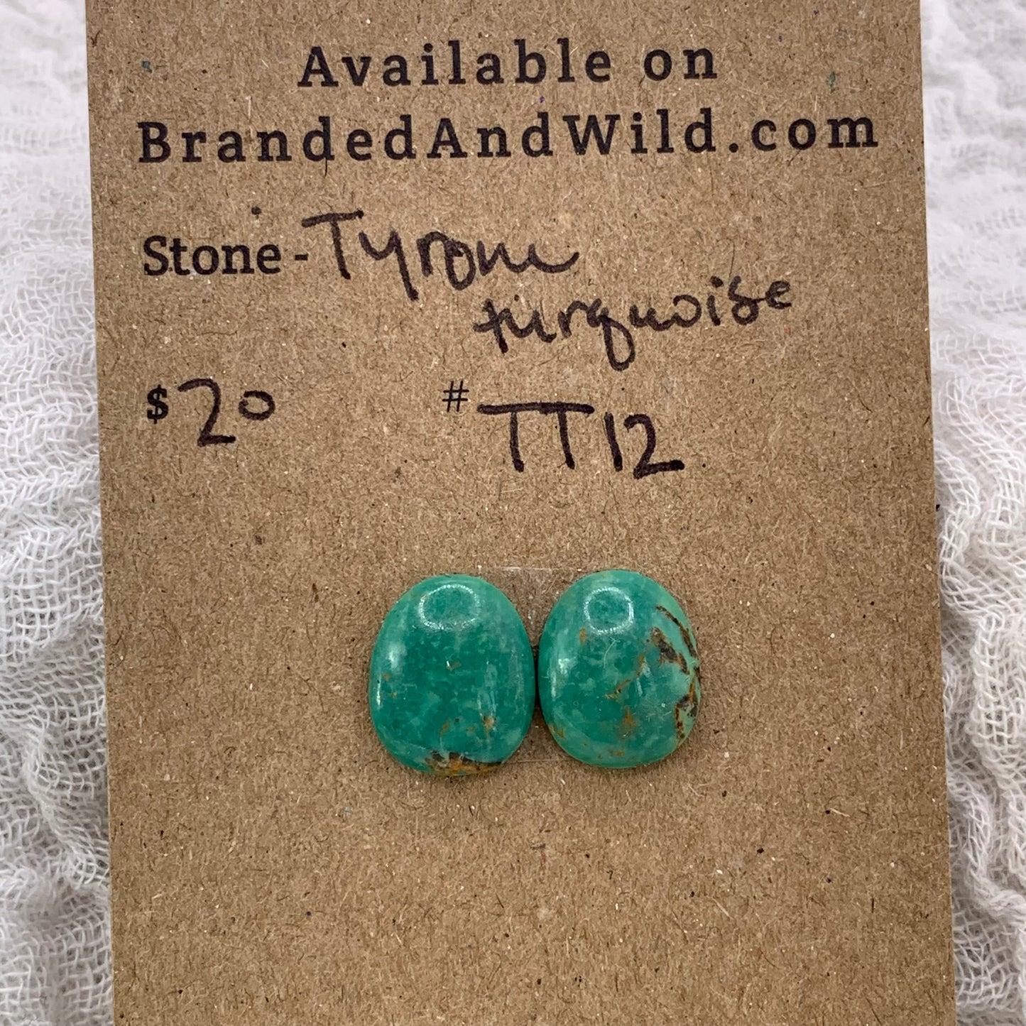 Tyrone Turquoise Cabochon - TT12