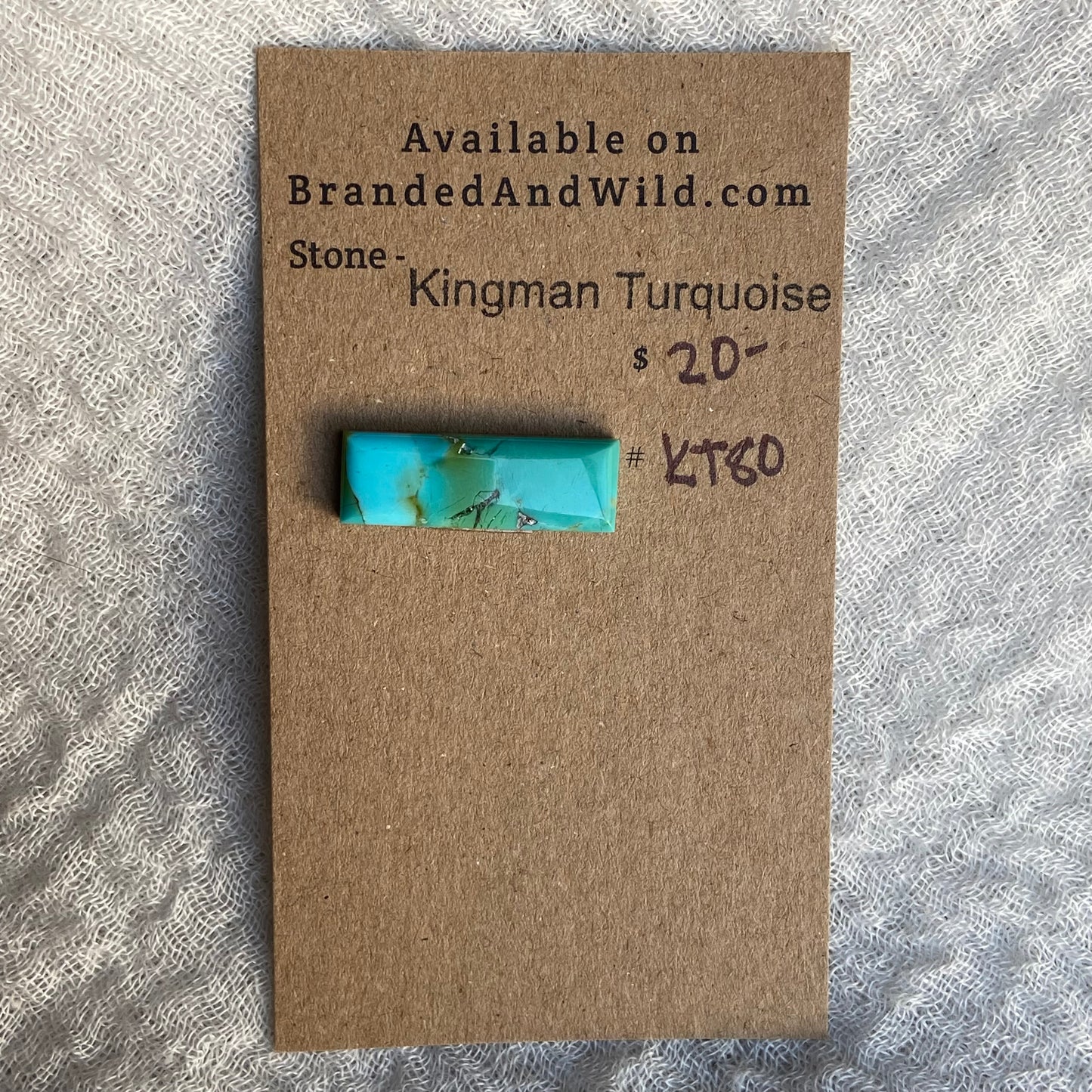Kingman Turquoise Cabochon - KT80