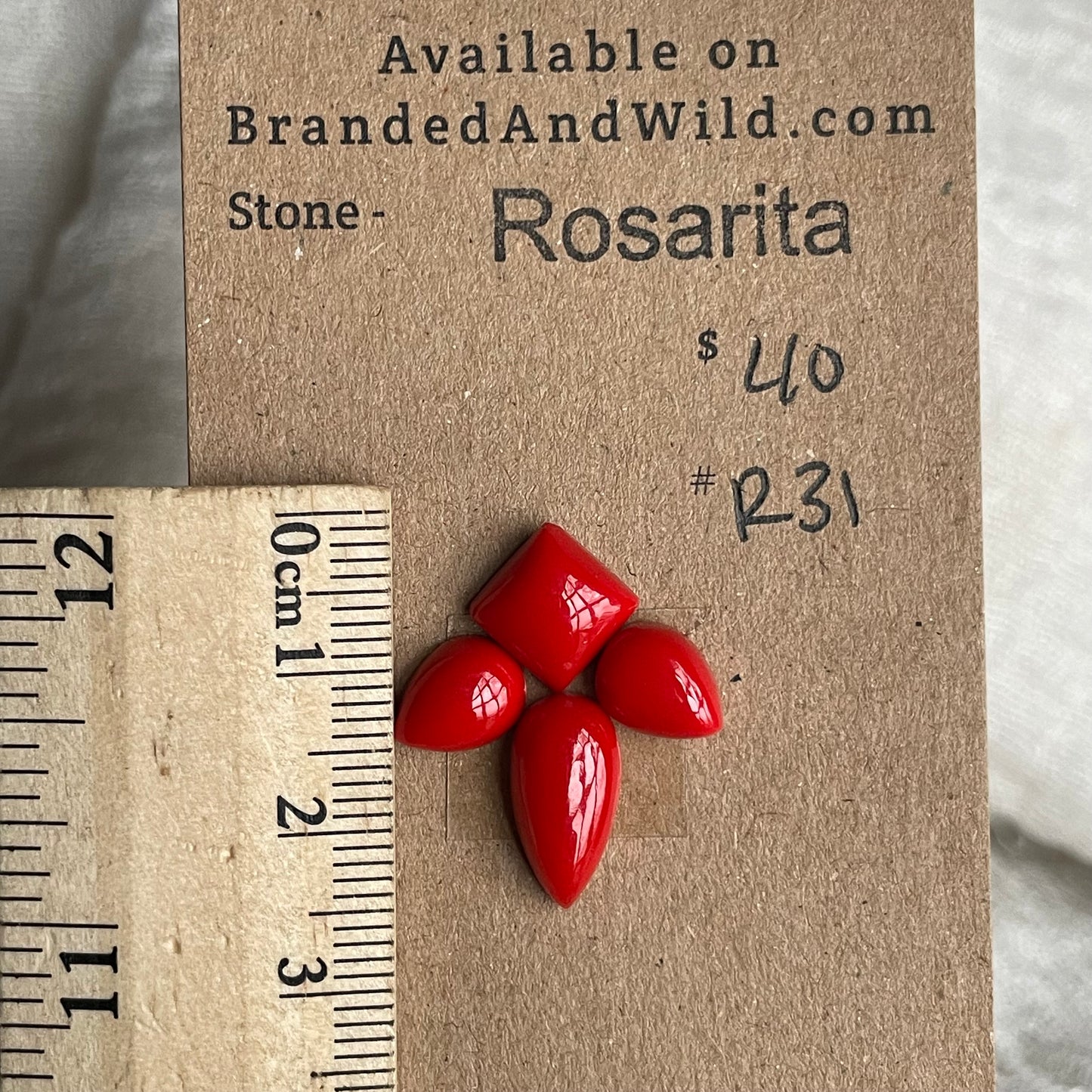 Rosarita - Cabochon - R31 786ED44E-9CD9-4574-90A2-7CE8CAF24622 Brandedandwild.com