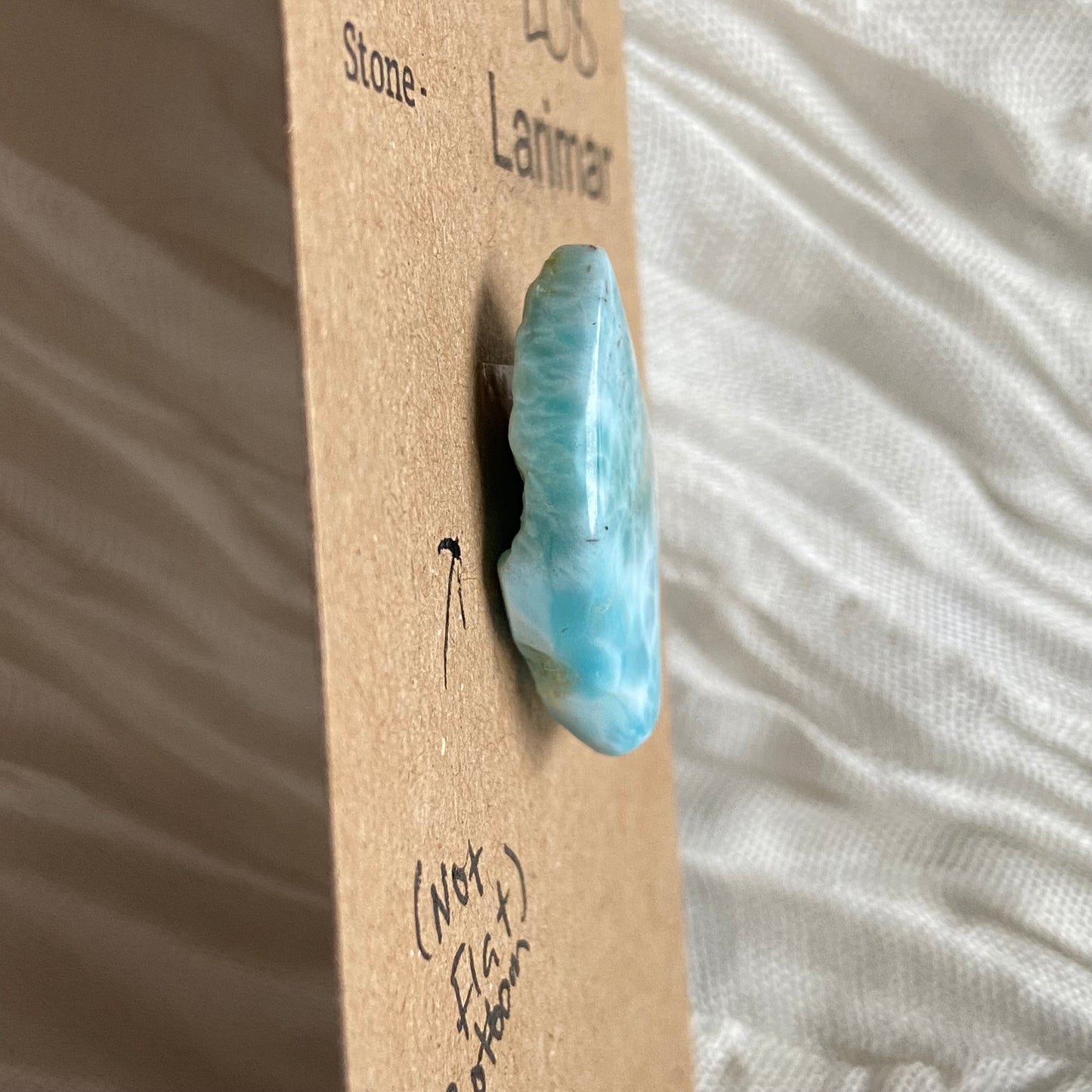 Larimar Cabochon - L08 788D28A8-F3F7-4C53-8C7C-7E605D6F72A2 Brandedandwild.com