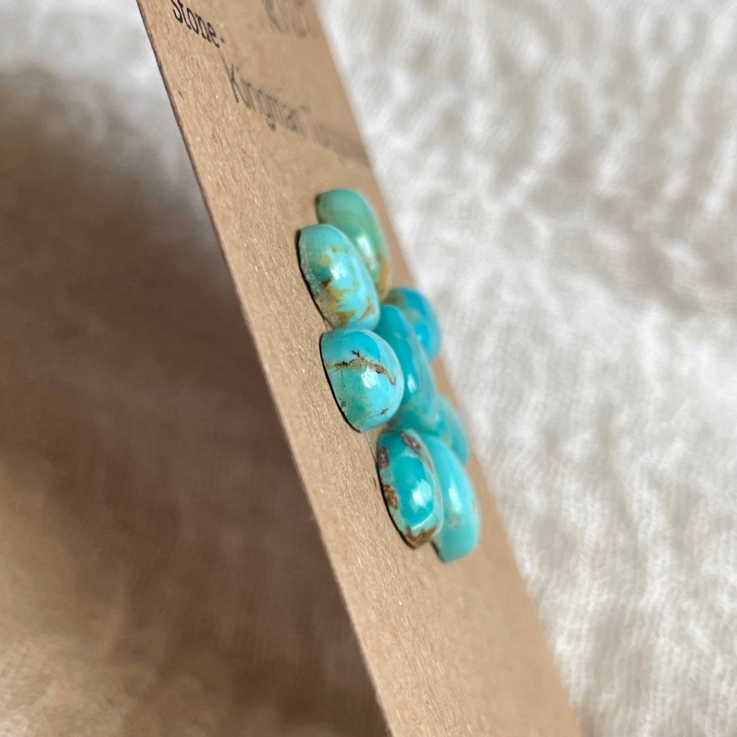 Kingman Turquoise Cabochon - KT27 78A67081-E99A-43ED-A742-081D8A84501E Brandedandwild.com