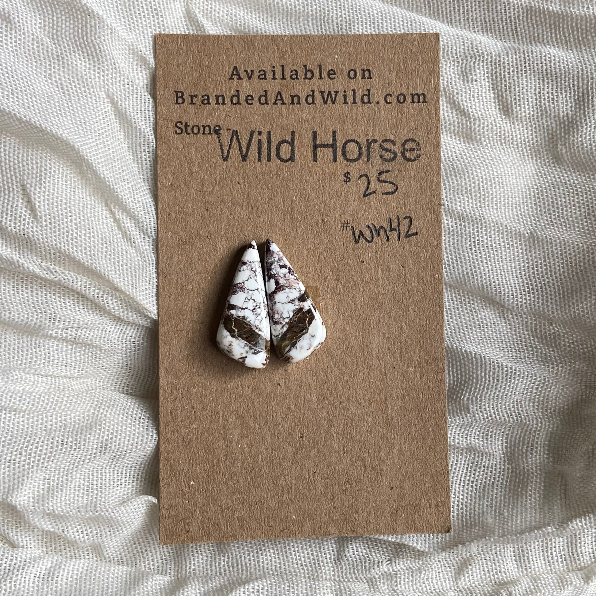 Wild Horse Cabochon - WH42 78C10790-DF80-4E69-A1AB-EB69A49265A8 Brandedandwild.com
