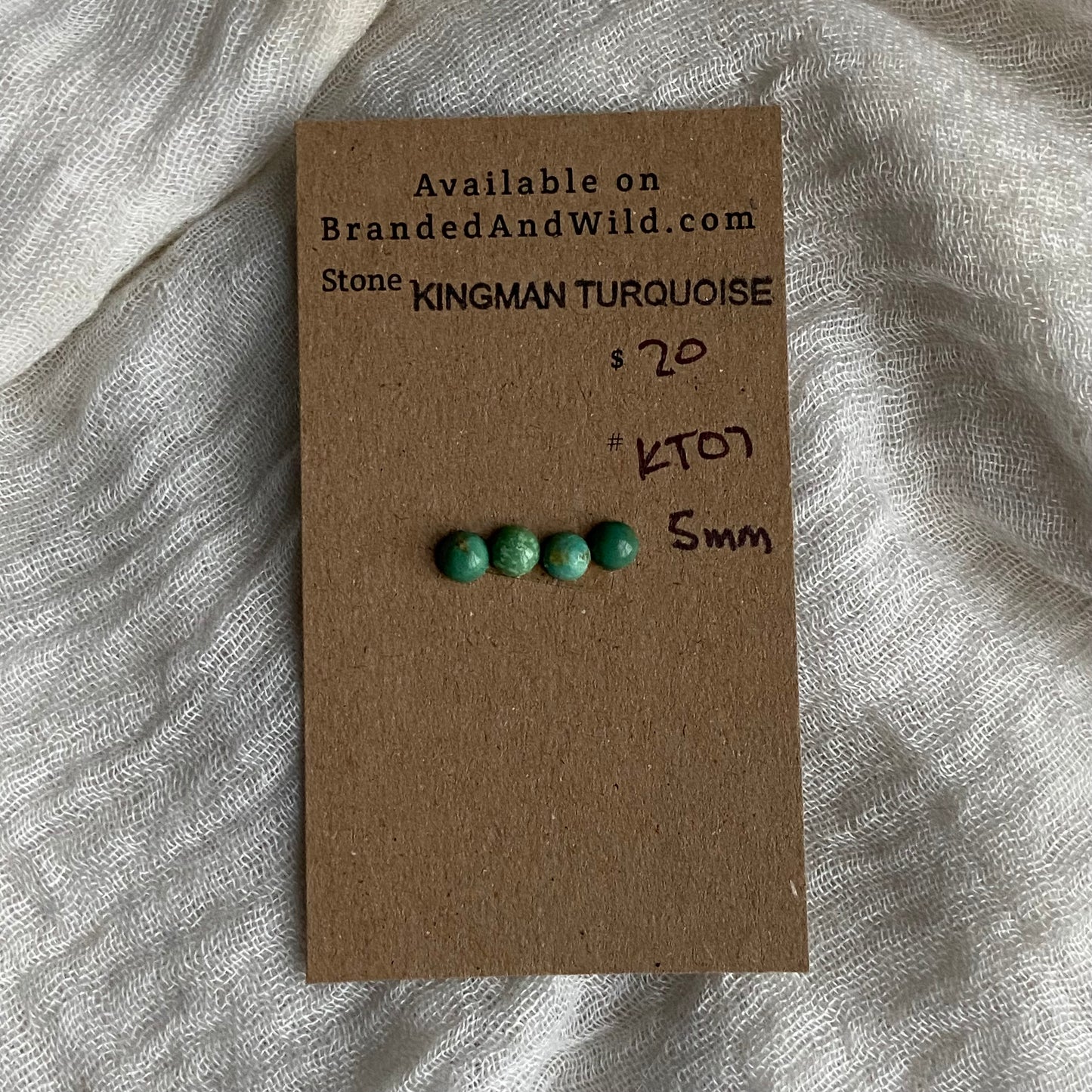 Kingman Turquoise Cabochon - KT07