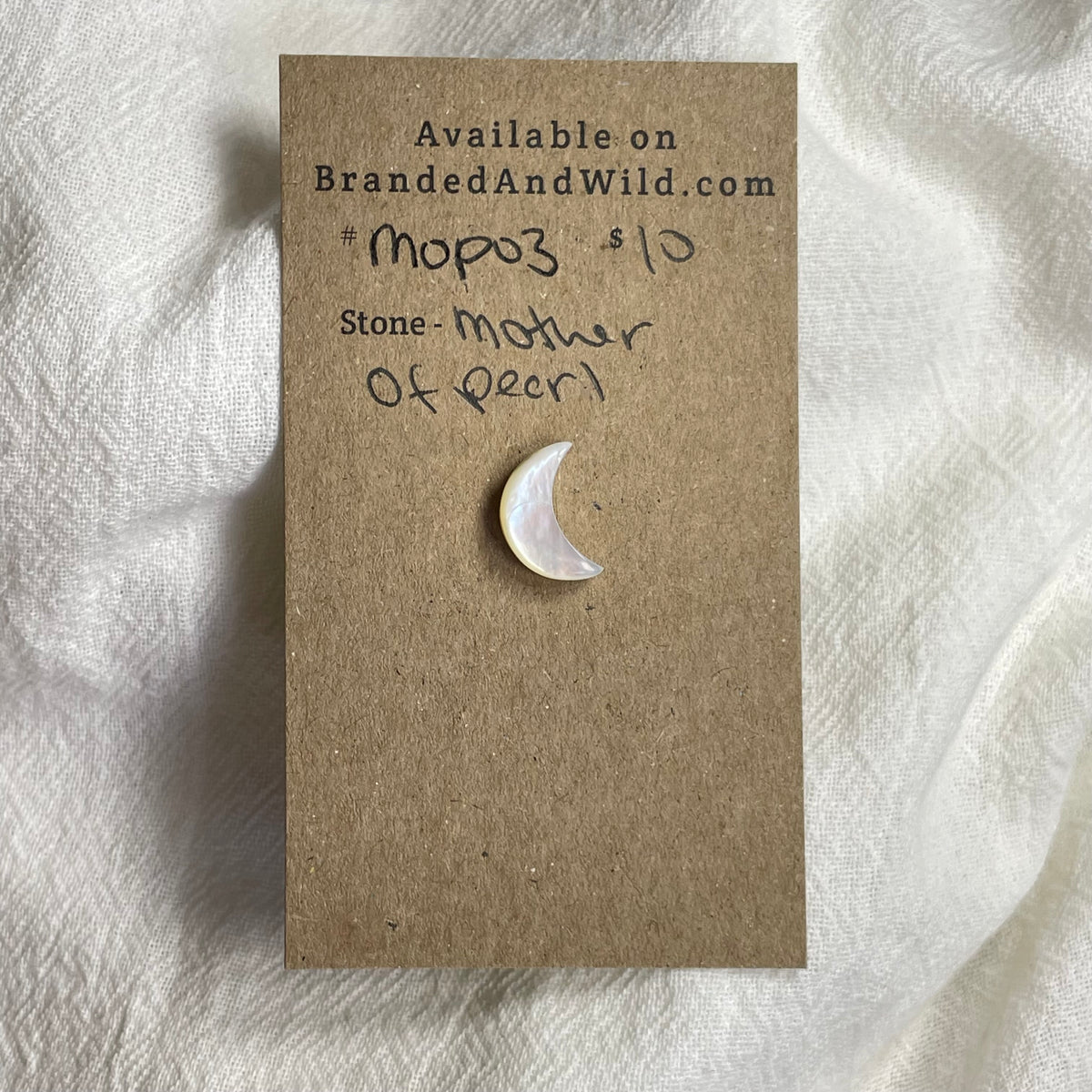 Mother of pearl cabochon - MP03