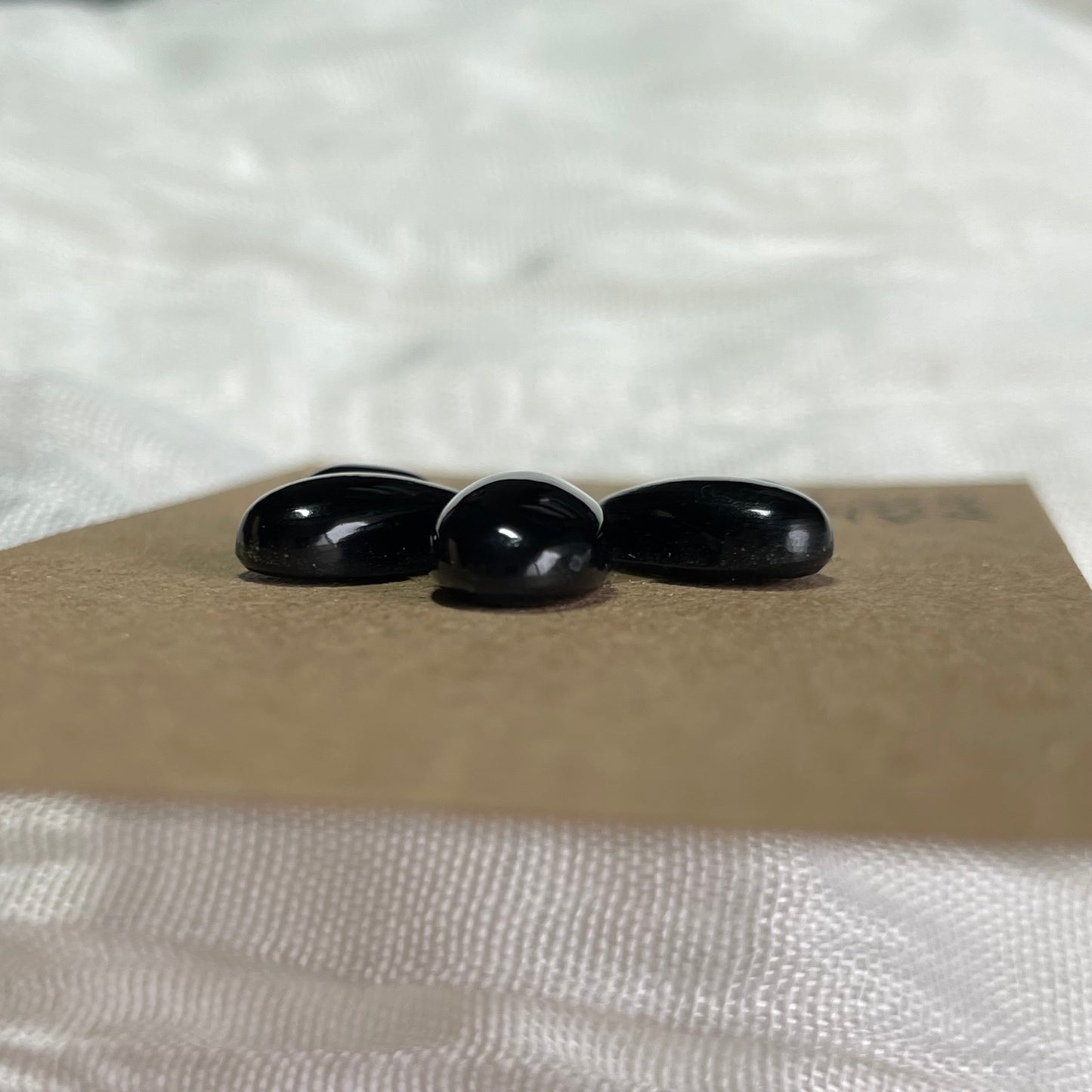 Black Onyx - Cabochon - B007 791AF08A-F6F8-4A25-9016-35695D1E6DF9 Brandedandwild.com
