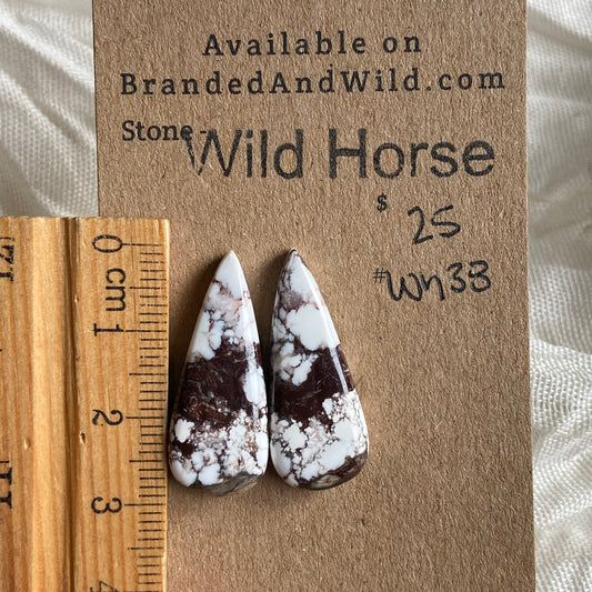 Wild Horse Cabochon - WH38 79461488-04BF-4874-BB1B-38C1A63C11F4 Brandedandwild.com