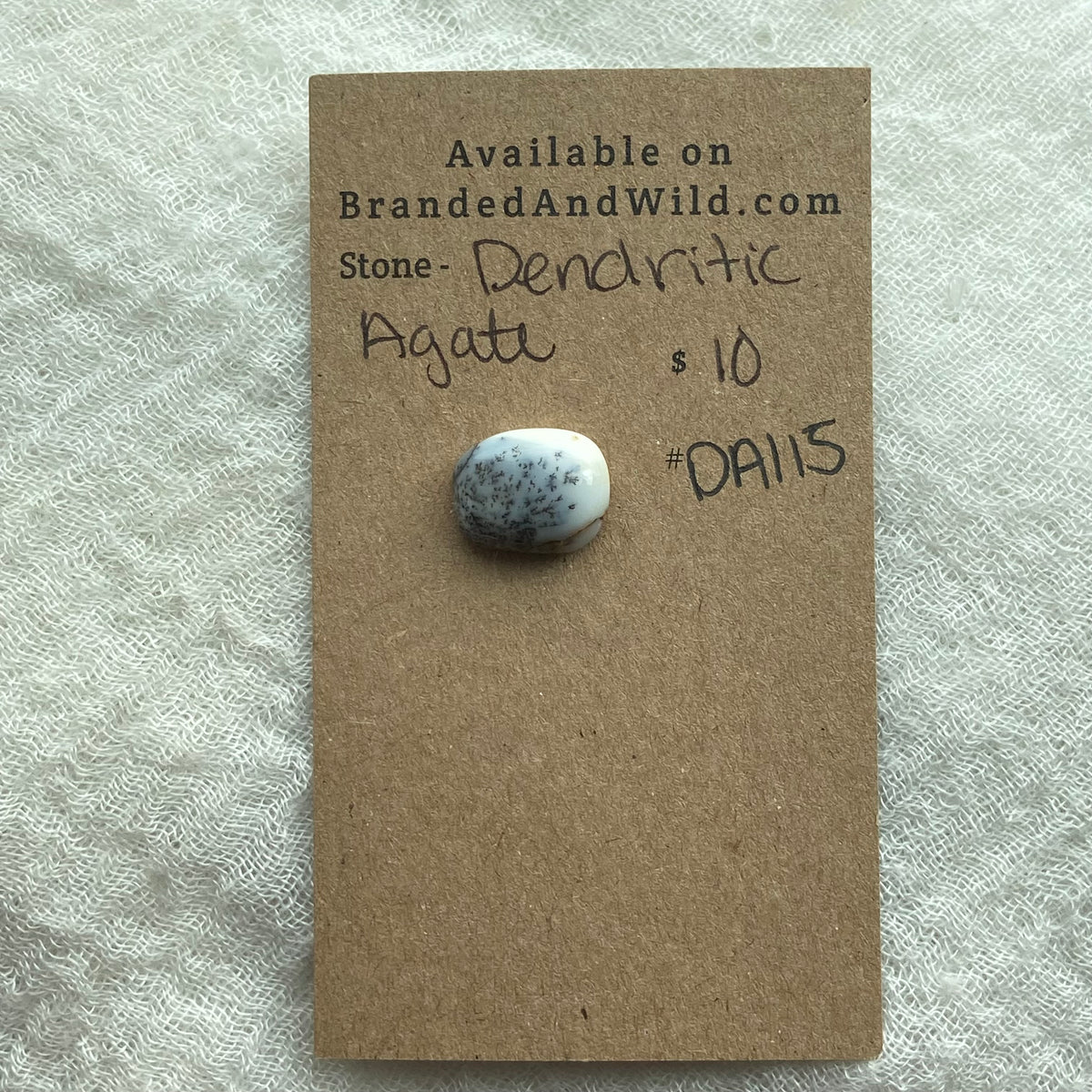 Dendritic Agate Cabochon - DA115