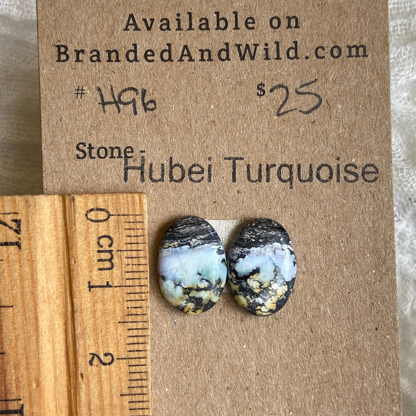 Hubei Turquoise Cabochon - H96