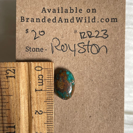 Royston Ribbon Turquoise Cabochon RR23 7992905F-965B-4A47-A876-8663234156CE Brandedandwild.com