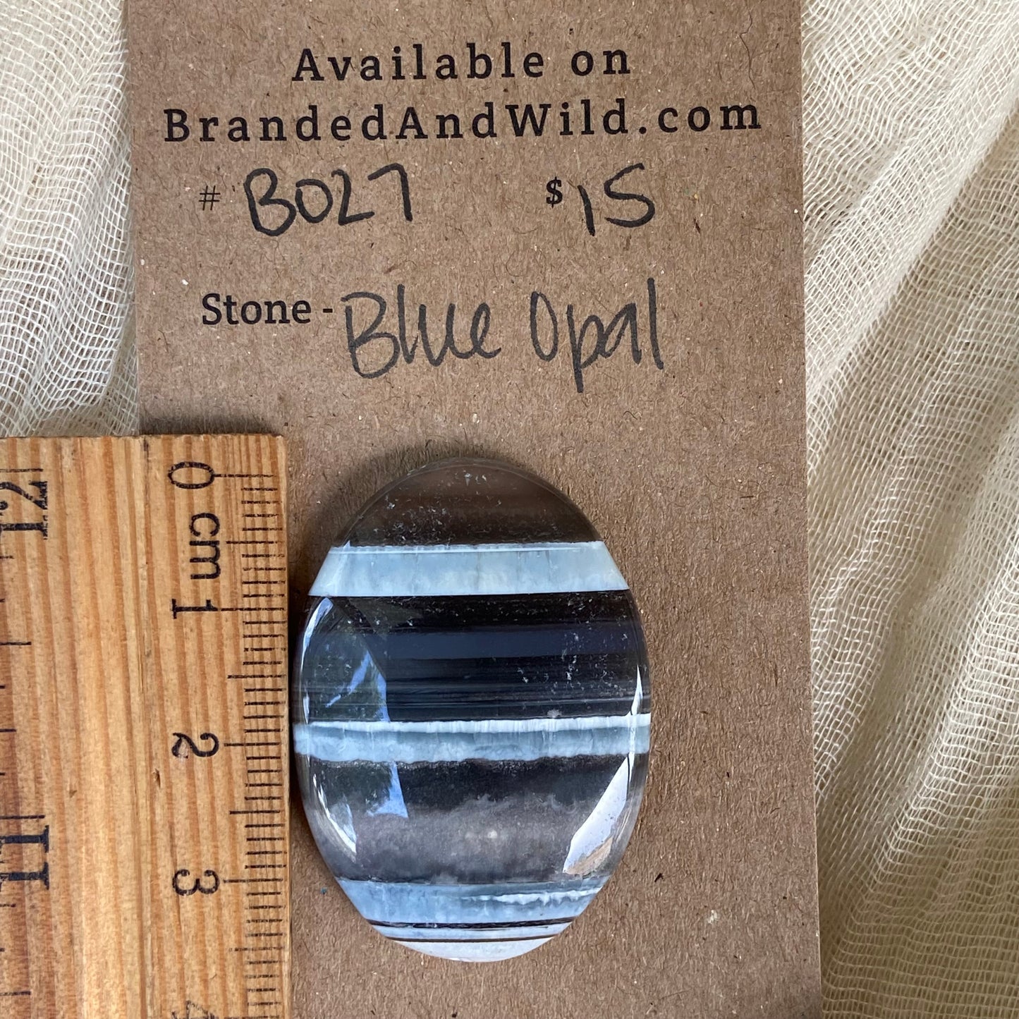Blue Opal Cabochon - B027
