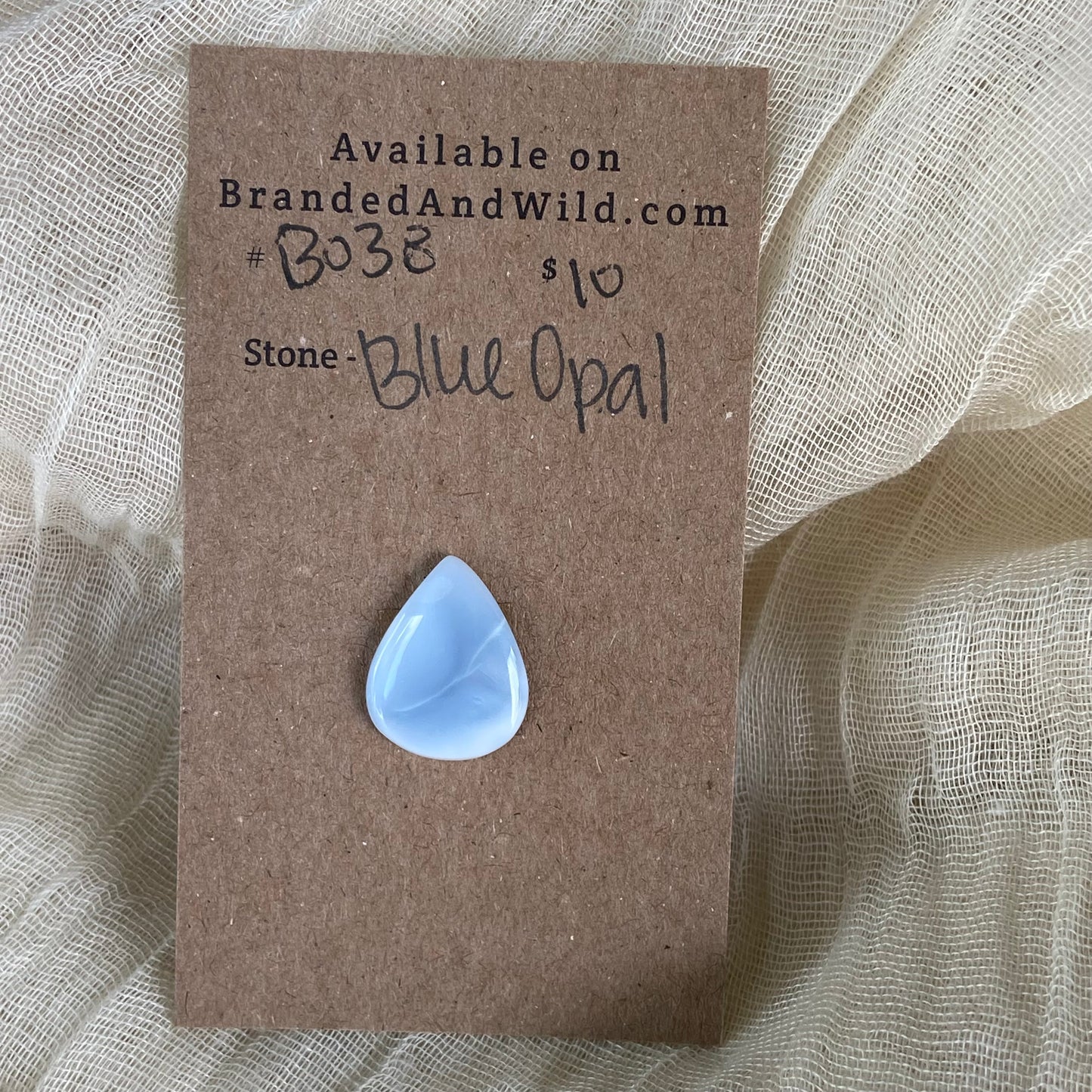 Blue Opal Cabochon - B038