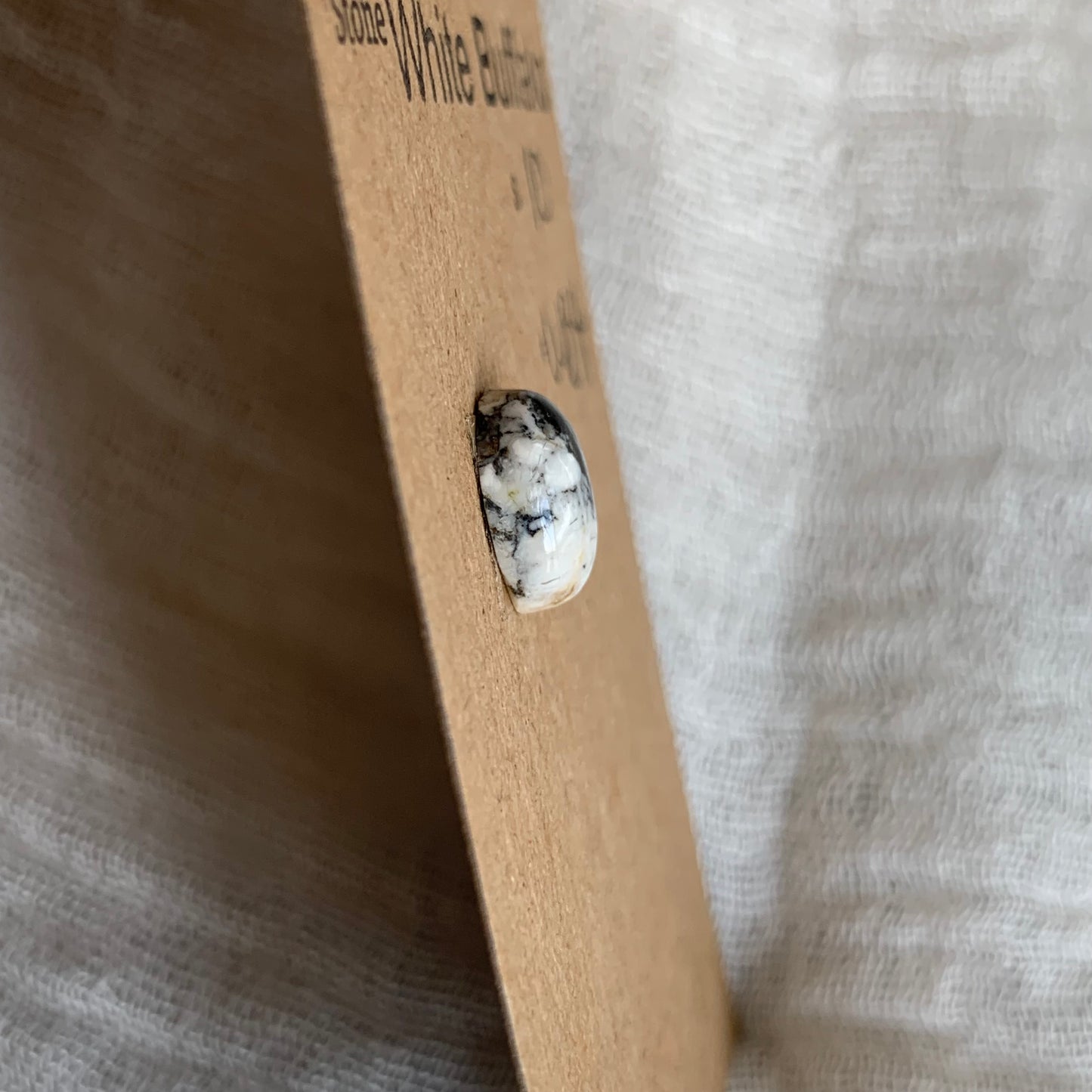 White Buffalo Cabochon - WB4