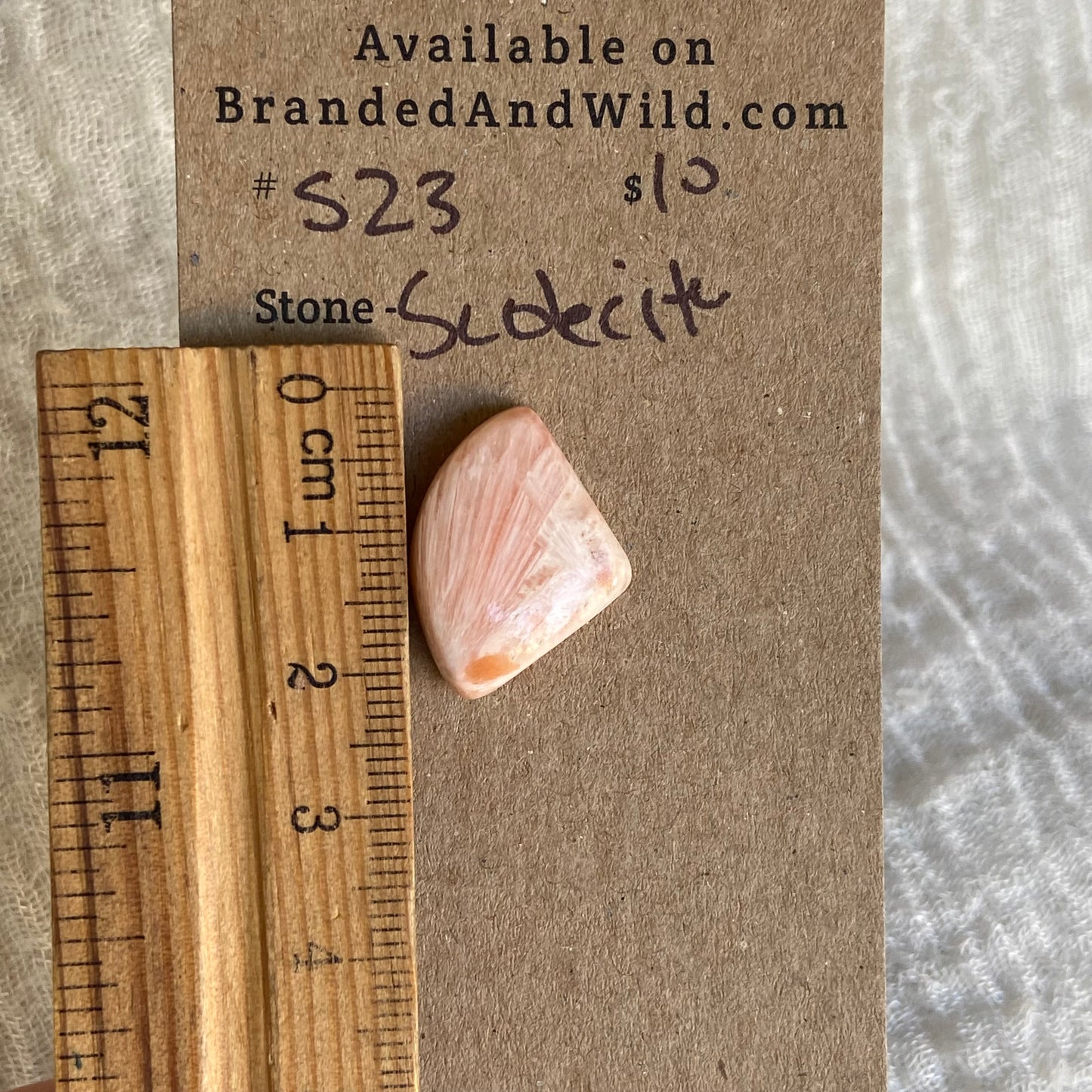 Scolecite Cabochon - S23