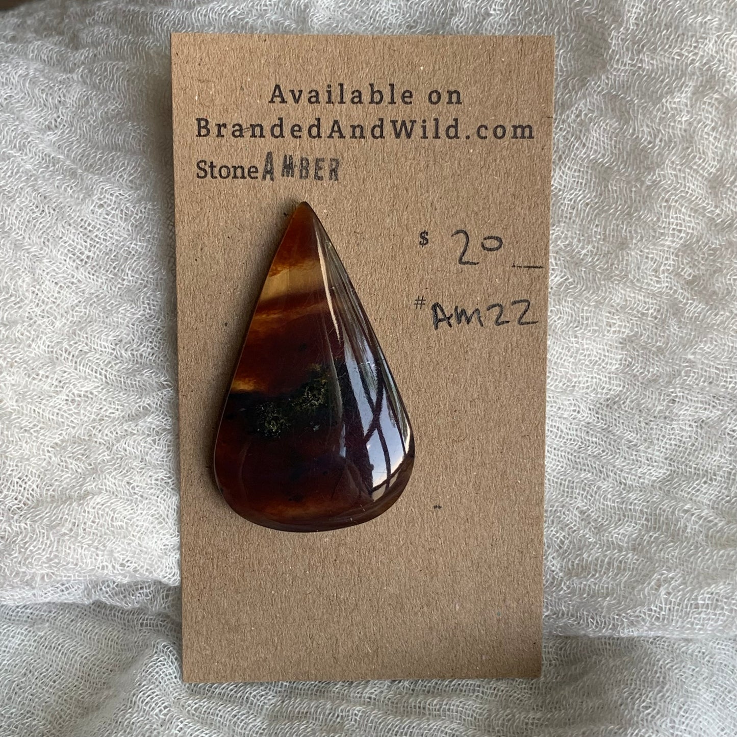 Amber Cabochon AM22