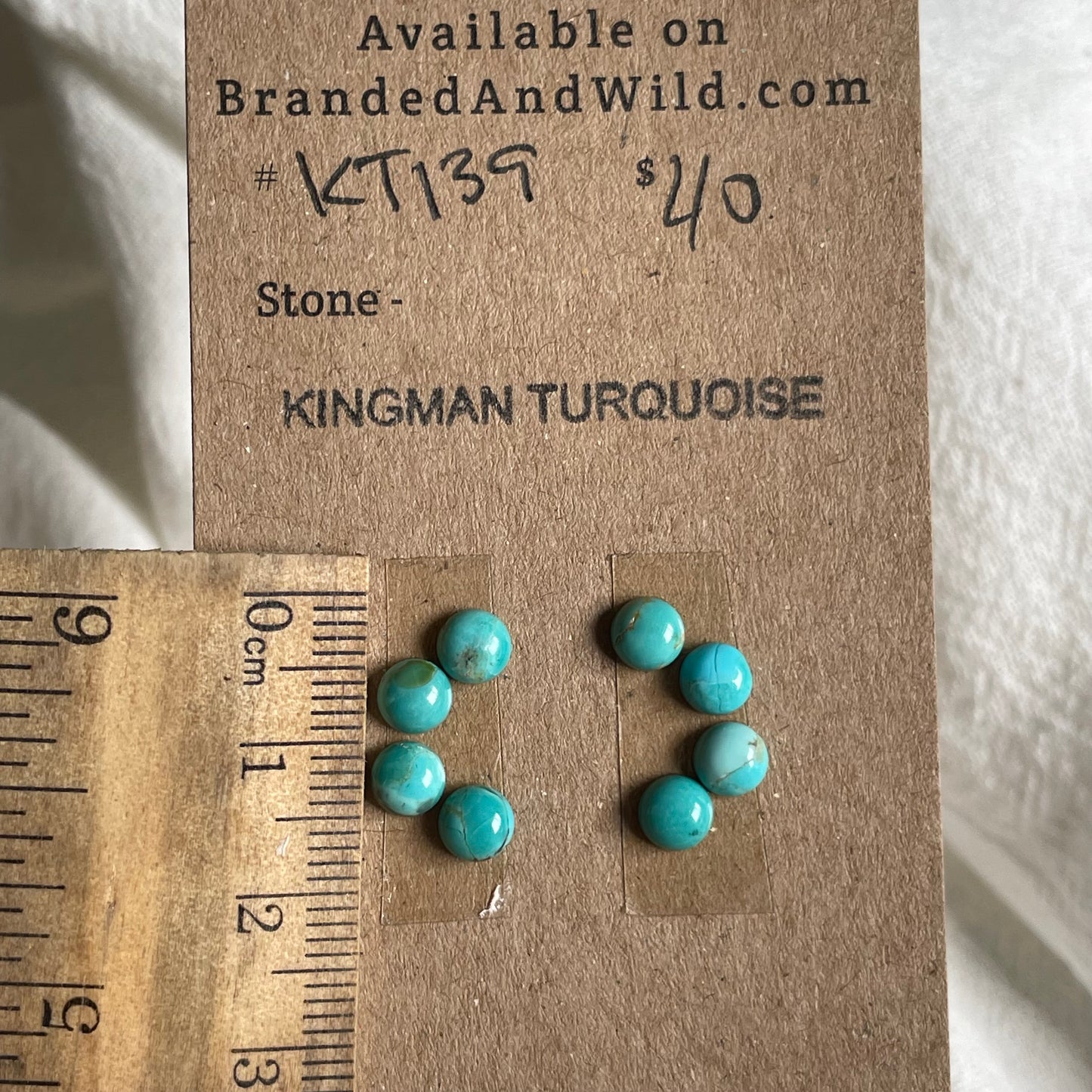 Kingman Turquoise Cabochon - KT139