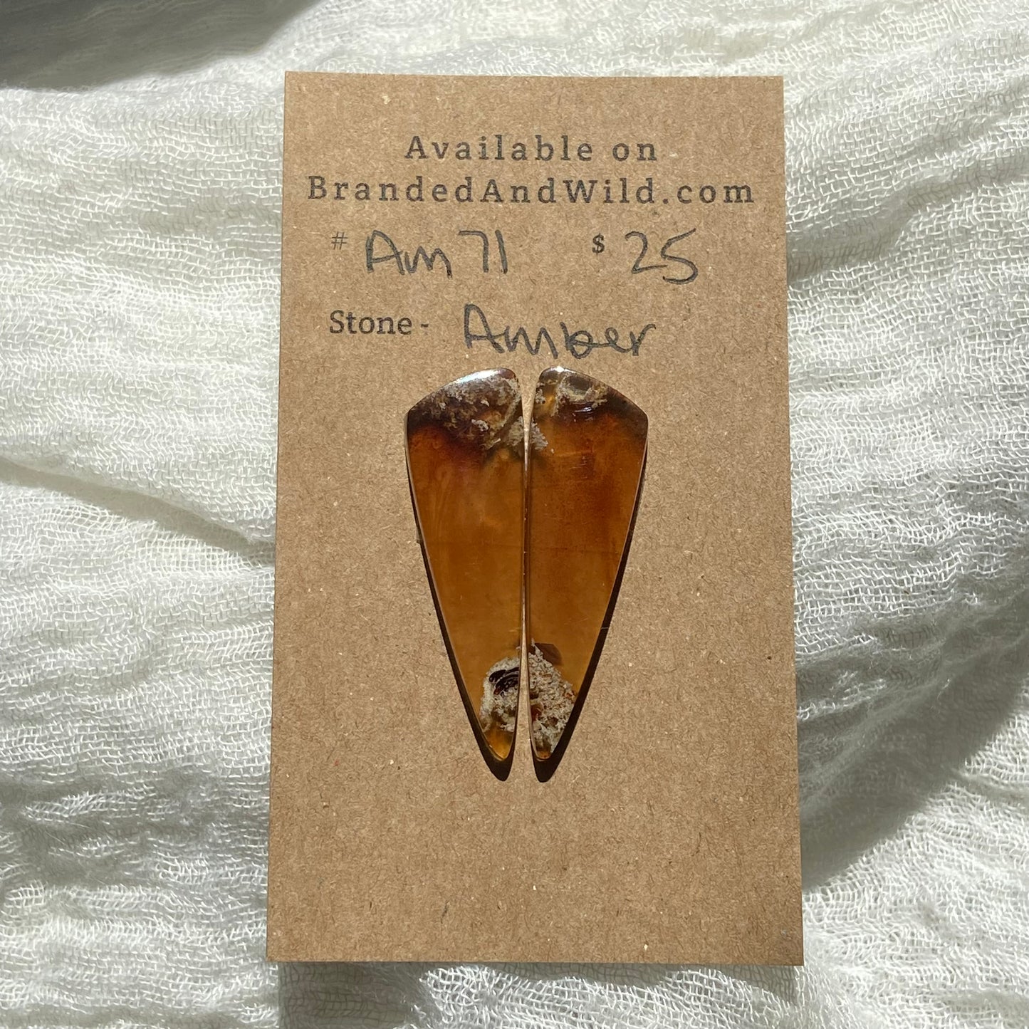 Amber Cabochon AM71