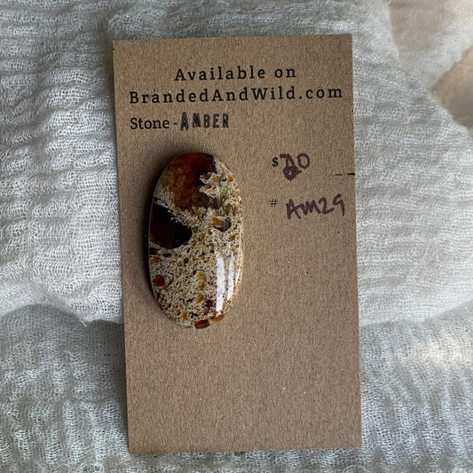Amber Cabochon AM29