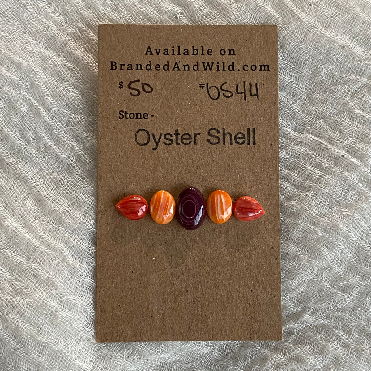 Oyster Shell Cabochon - OS44