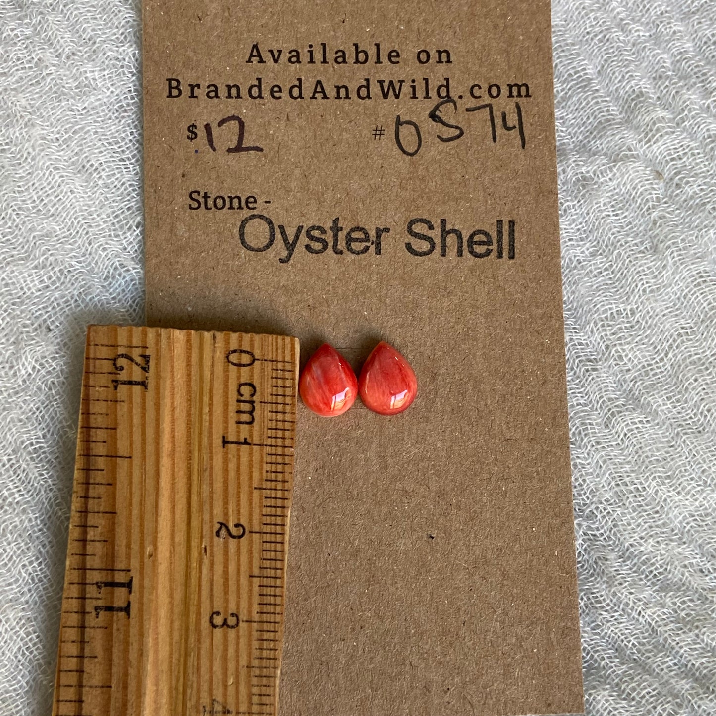 Oyster Shell Cabochon - OS74