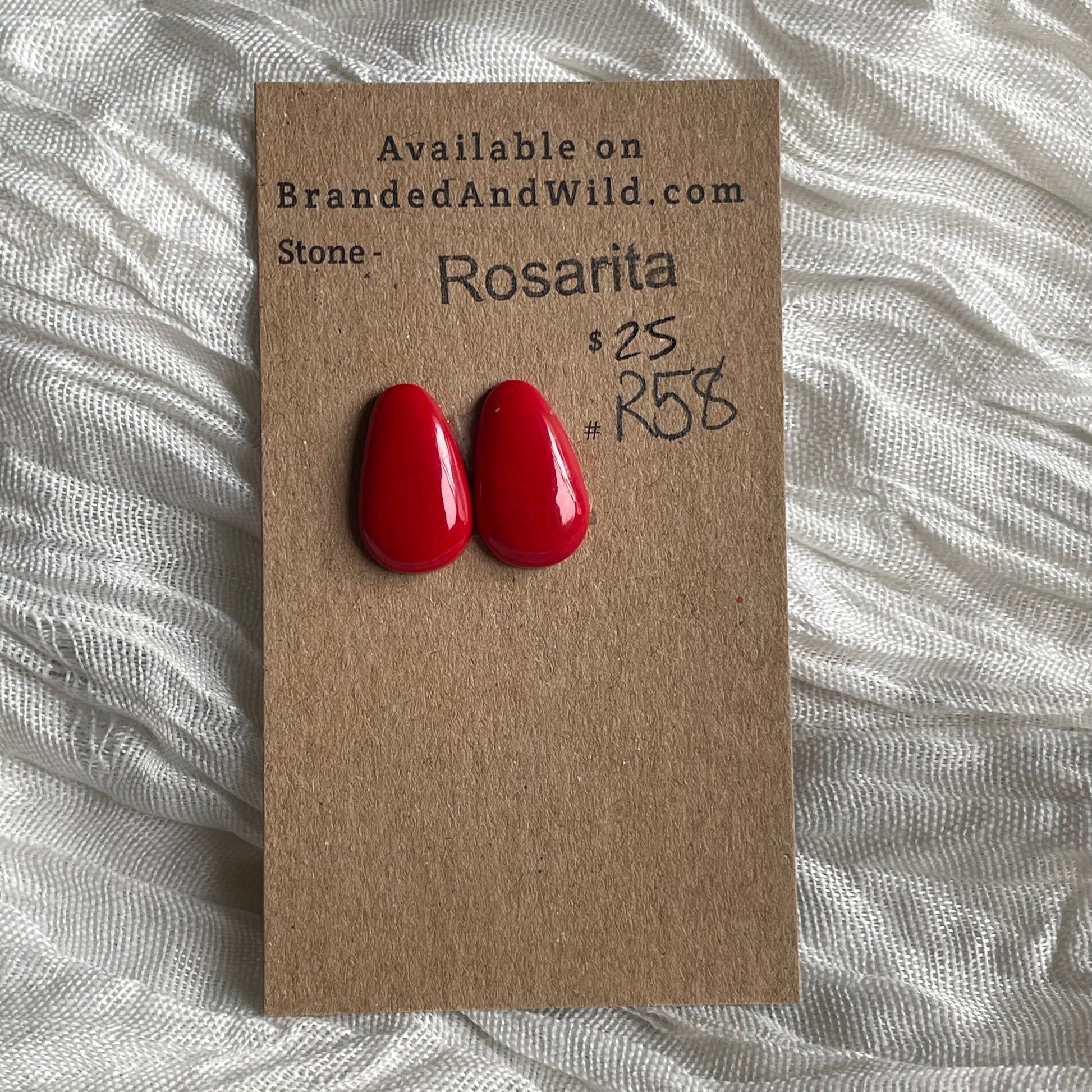Rosarita - Cabochon - R58 7AE0E07F-BCB7-4237-831B-AD5036957F43 Brandedandwild.com