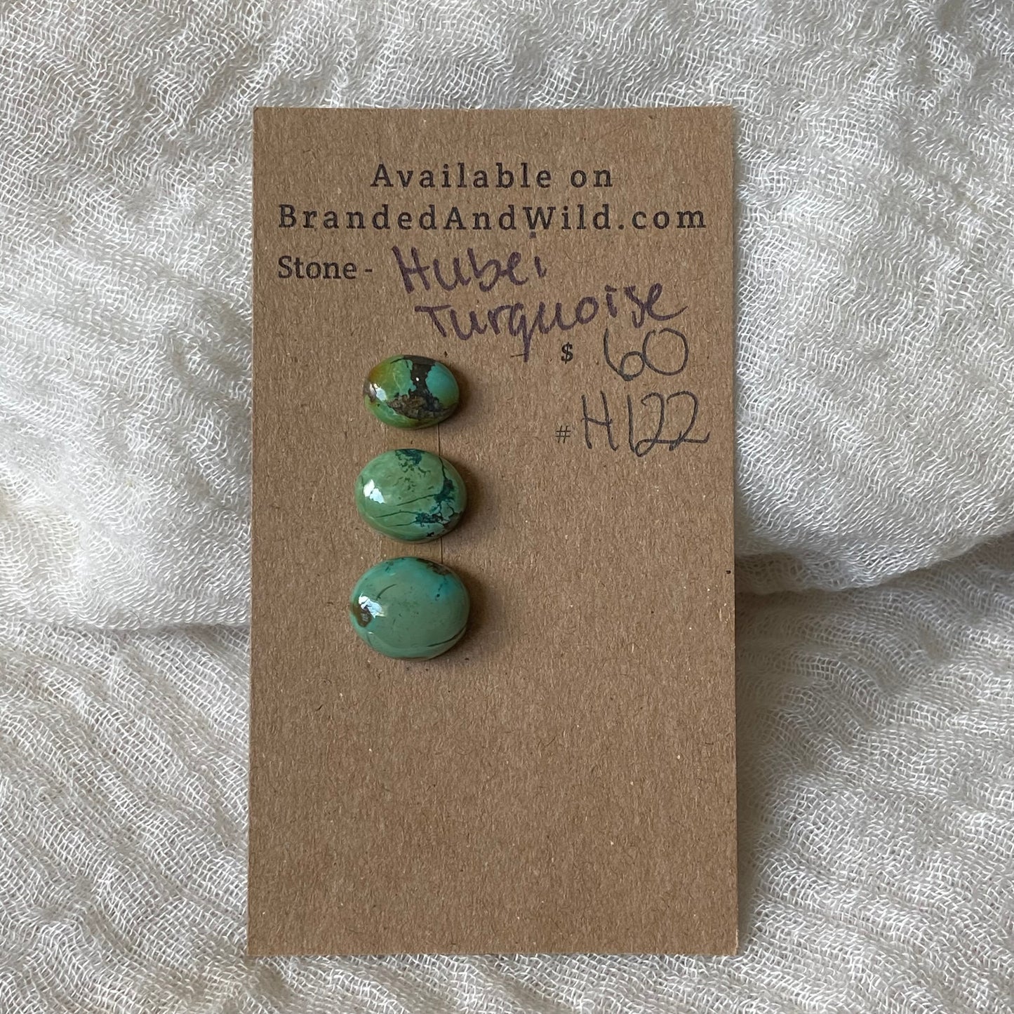 Hubei Turquoise Cabochon - H122 7B189C3D-3879-474C-83CB-35C4D96E2526 Brandedandwild.com