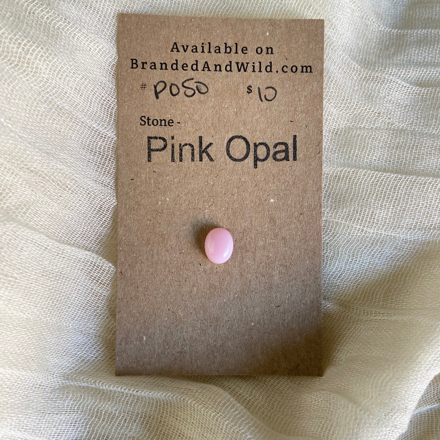 Pink Opal Cabochon - P050