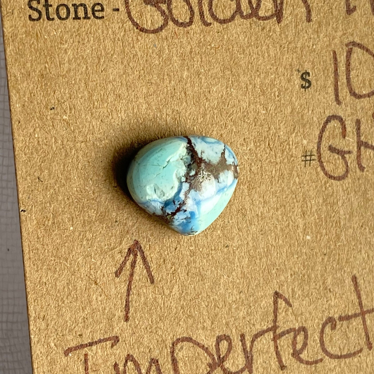 Golden Hill (with Imperfection) Cabochon - GH02