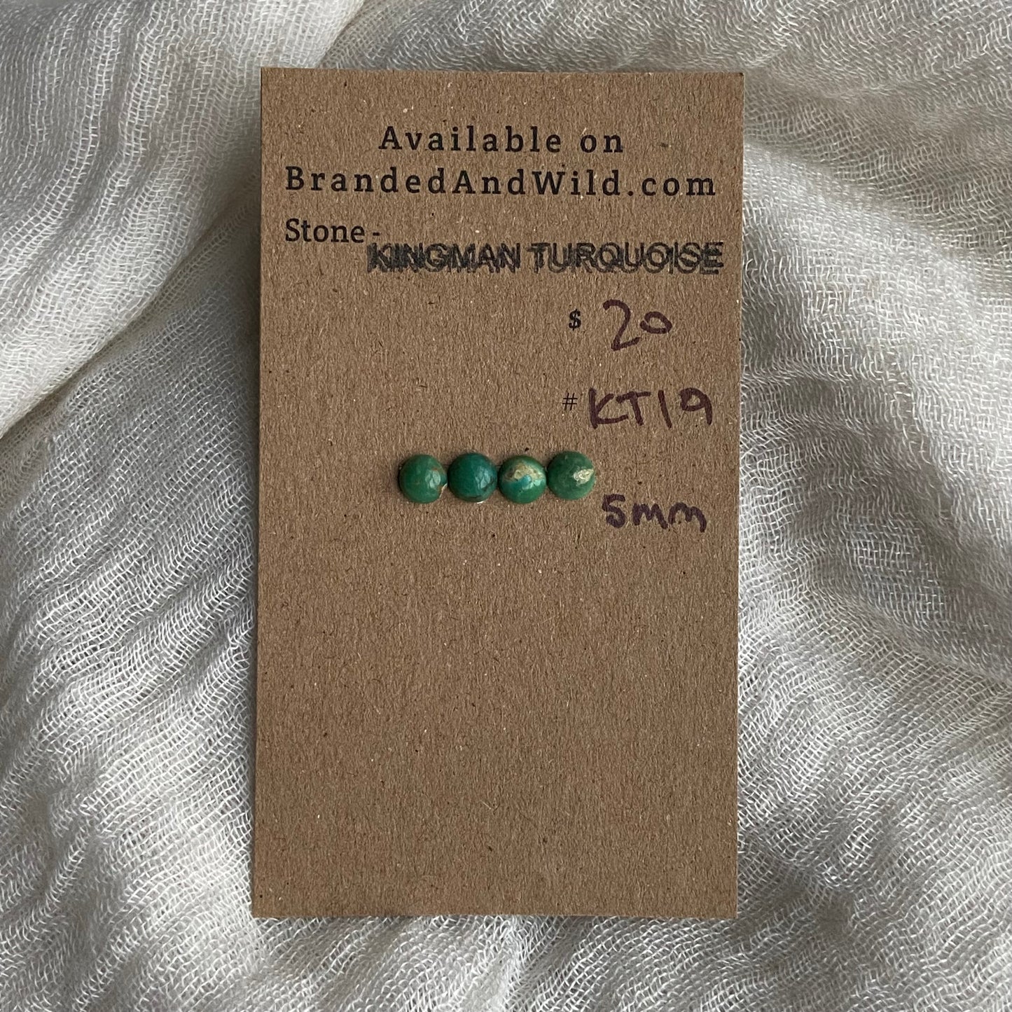 Kingman Turquoise Cabochon - KT19